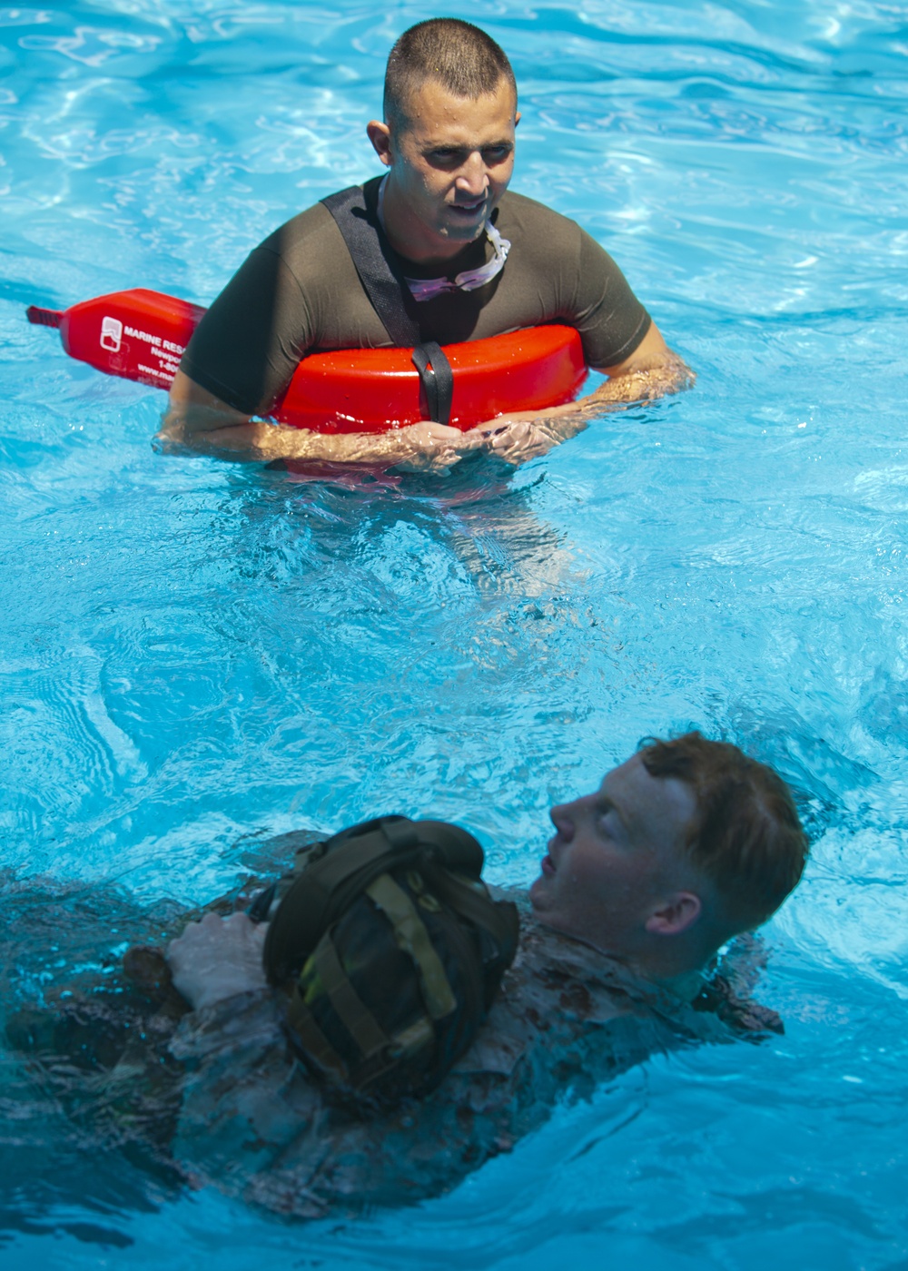 Marine Corps Water Survival Training