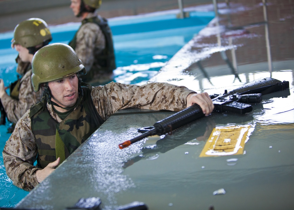 Marine Corps Water Survival Training