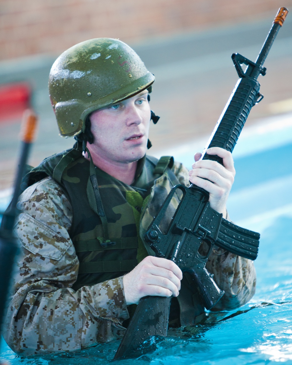 Marine Corps Water Survival Training