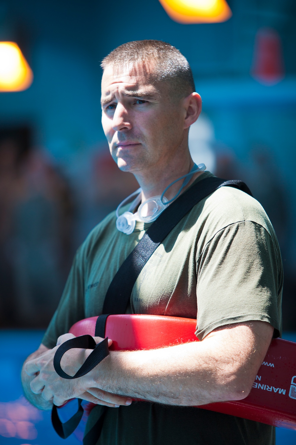 Marine Corps Water Survival Training