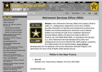 Army Reserve Command creates Retirement Services Office