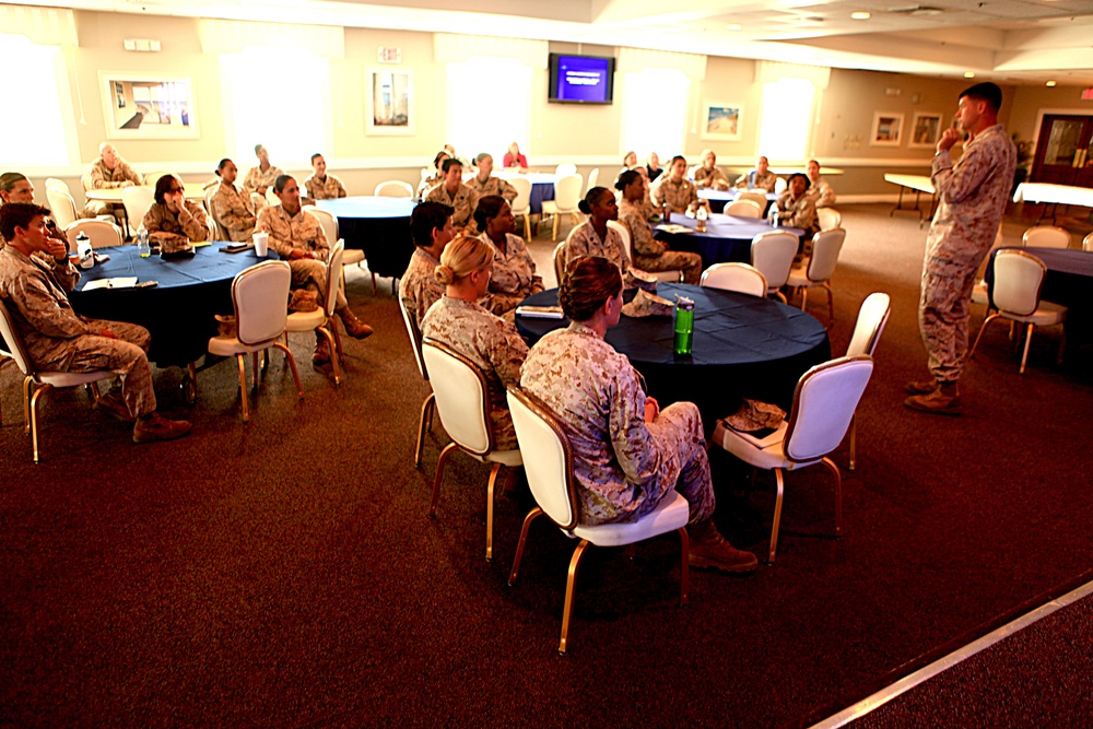 Leadership equals prevention: 2nd MLG conducts sexual assault awareness briefs