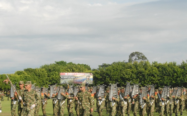 Fuerzas Comando opening ceremony preparation