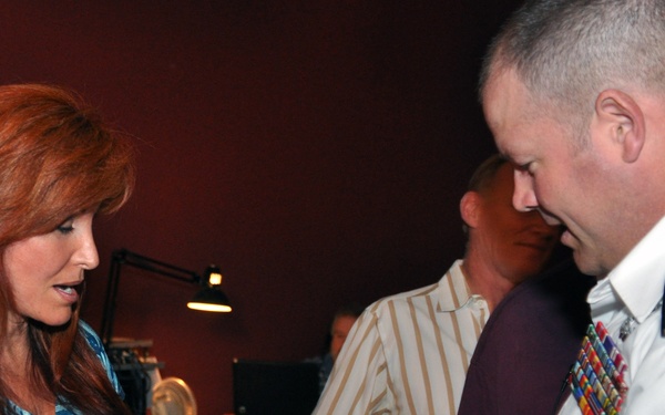 Oregon National Guard soldiers work on film set