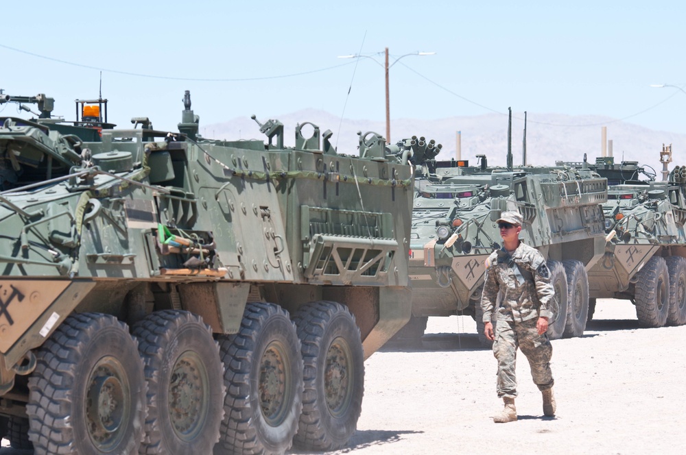 4th Stryker Brigade Combat Team, 2nd infantry Division preps for NTC