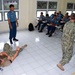 U.S.-Indonesian navies practice combat first aid techniques