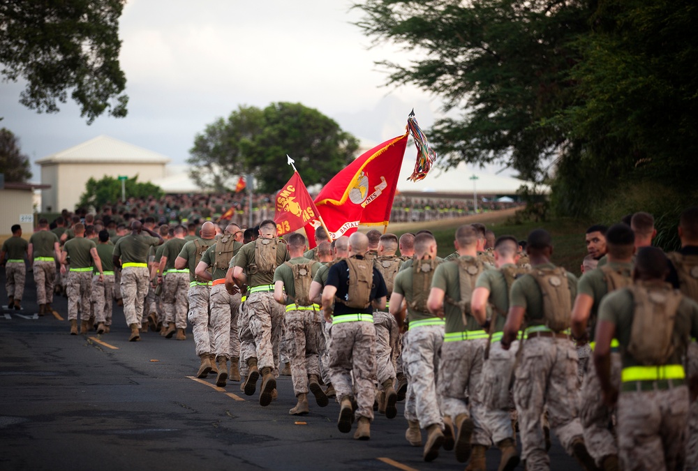 3rd Marine Regiment honors 116 fallen heroes with memorial run