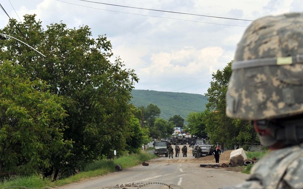 MNBG E successfully clears Rudare roadblock