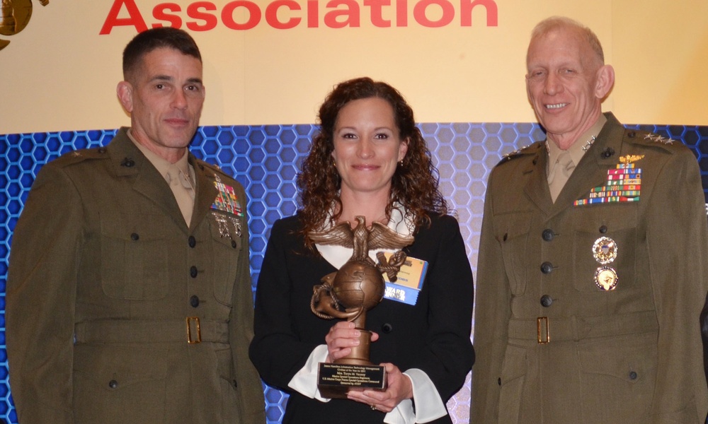 MARSOC civilian awarded C4 award