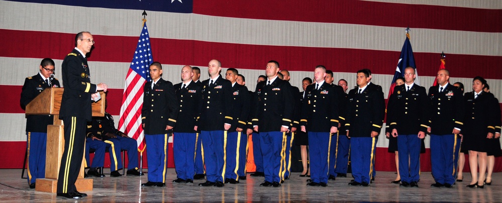 UTEP ROTC Oath of Office