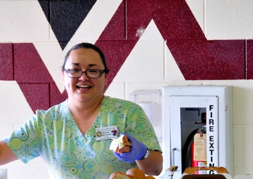 Army medics support local school’s health fair