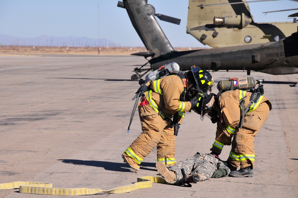 Mass-casualty exercise: CAB, DES prepare for worst-case scenario