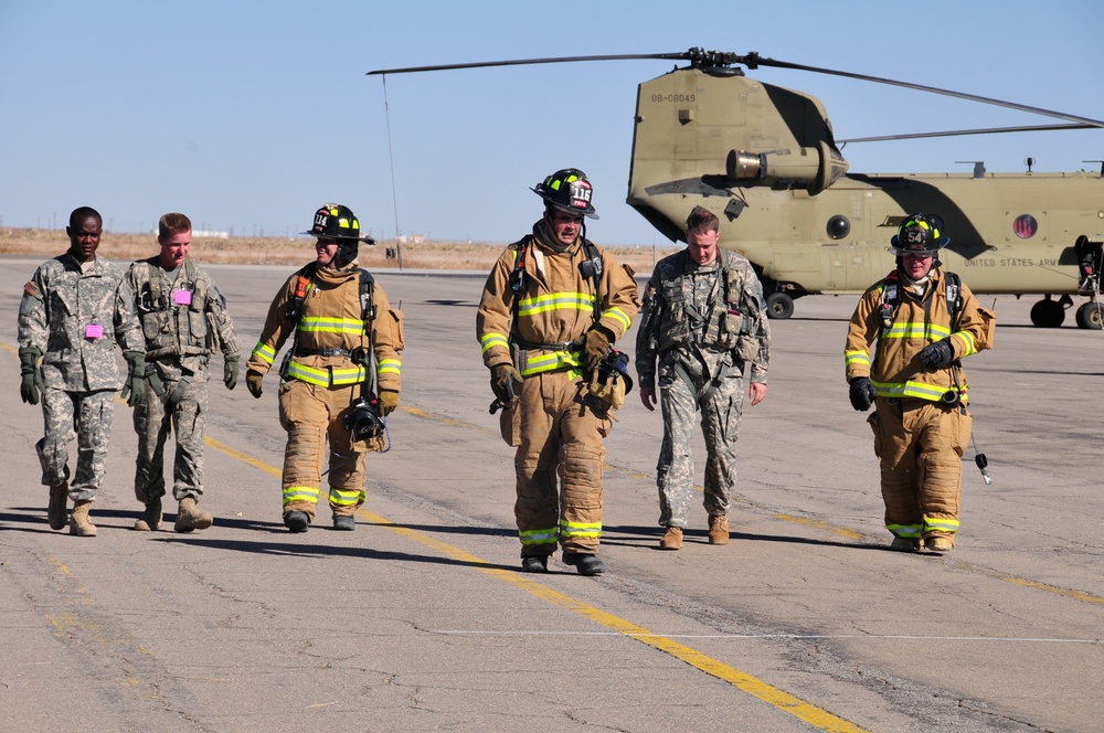 Mass-casualty exercise: CAB, DES prepare for worst-case scenario