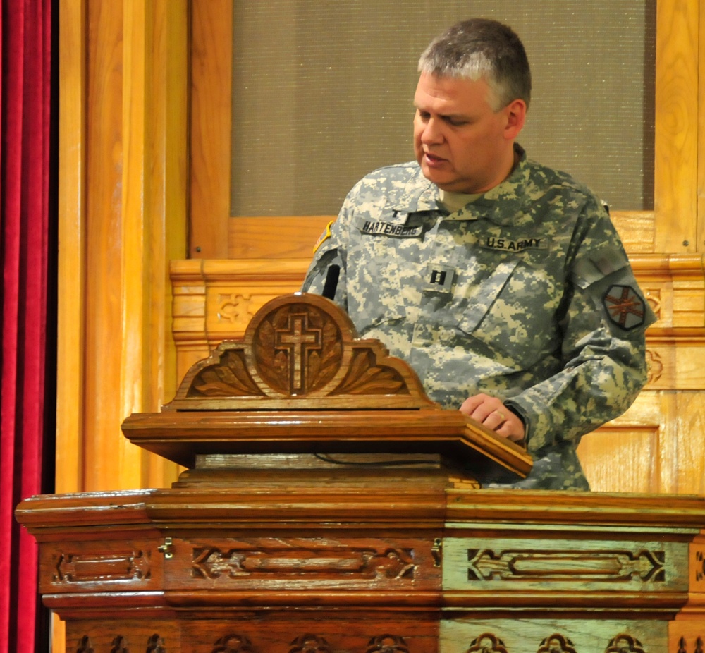 Reserve Chaplain fills vital role