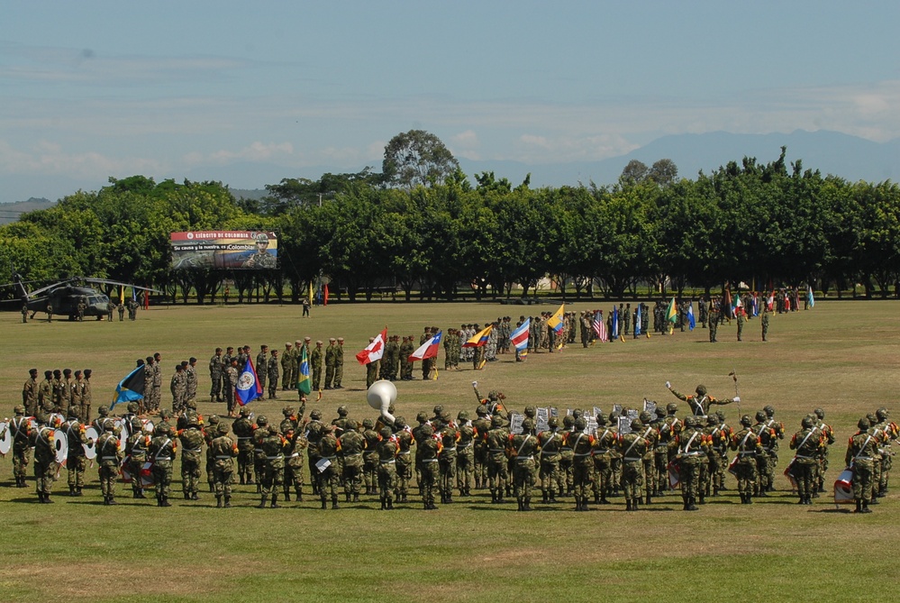 Fuerzas Comando opening ceremony 2012