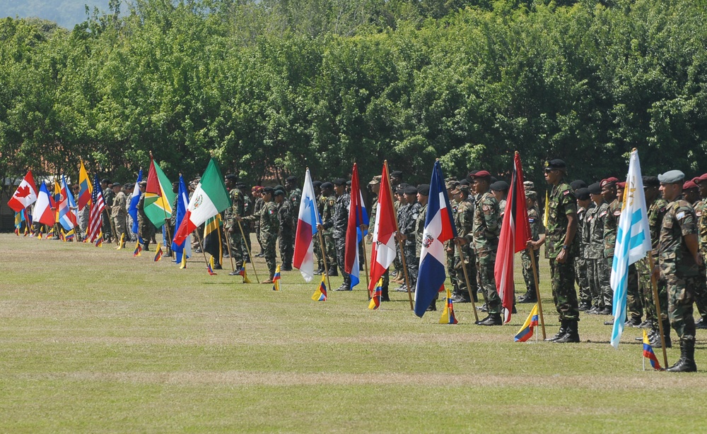 Fuerzas Comando opening ceremony 2012
