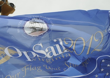 Coast Guard Cutter Shearwater's mast