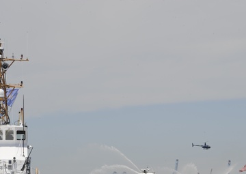 Coast Guard leads the Parade of Ships