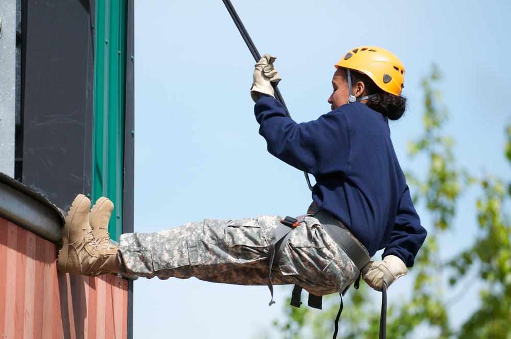 High adventure: Army JROTC cadets surmount fears, limits at JBER