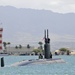 USS Greeneville departs Hawaii