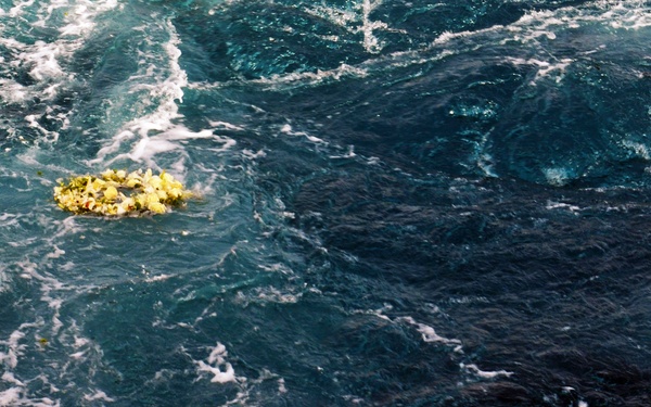 USS Abraham Lincoln's Battle of Midway remembrance ceremony