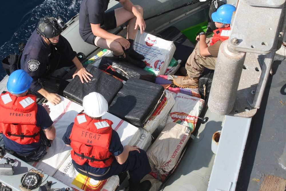 Coast Guard LEDET drug seizure