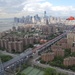 Coast Guard above New York City