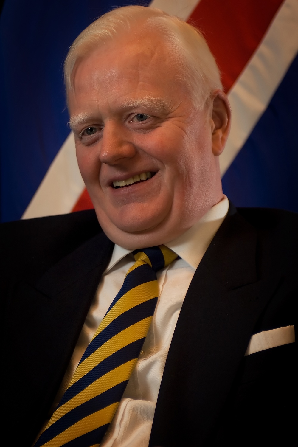 Office portrait Minister Arnor Sigurjonsson