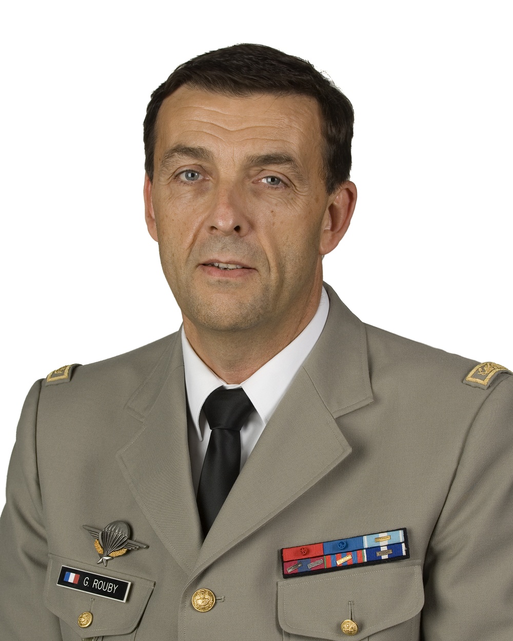 French NMR General de Brigade Gilles Rouby portrait