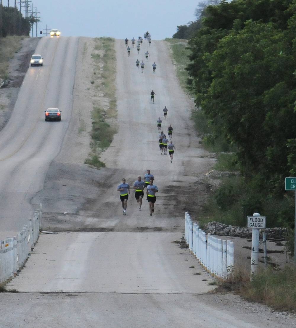 ‘Mustang’ leadership assesses fitness, builds morale
