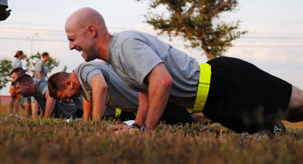 ‘Mustang’ leadership assesses fitness, builds morale