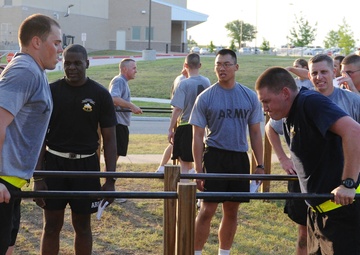 ‘Mustang’ leadership assesses fitness, builds morale
