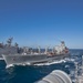 USS Peleliu receives fuel at sea