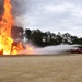 Fort Bragg firefighters train on burning plane