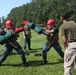 Midshipmen learn from devil dogs during PROTRAMID 2012