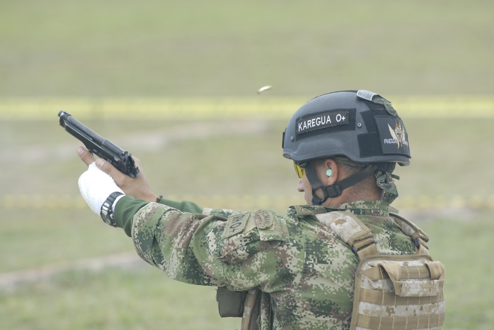 Fuerzas Comand 2012 weapons firing events