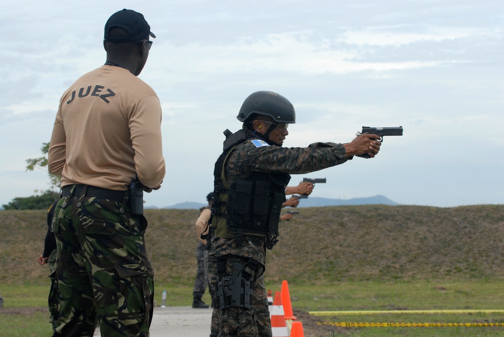 Fuerzas Comando 2012 weapons firing events