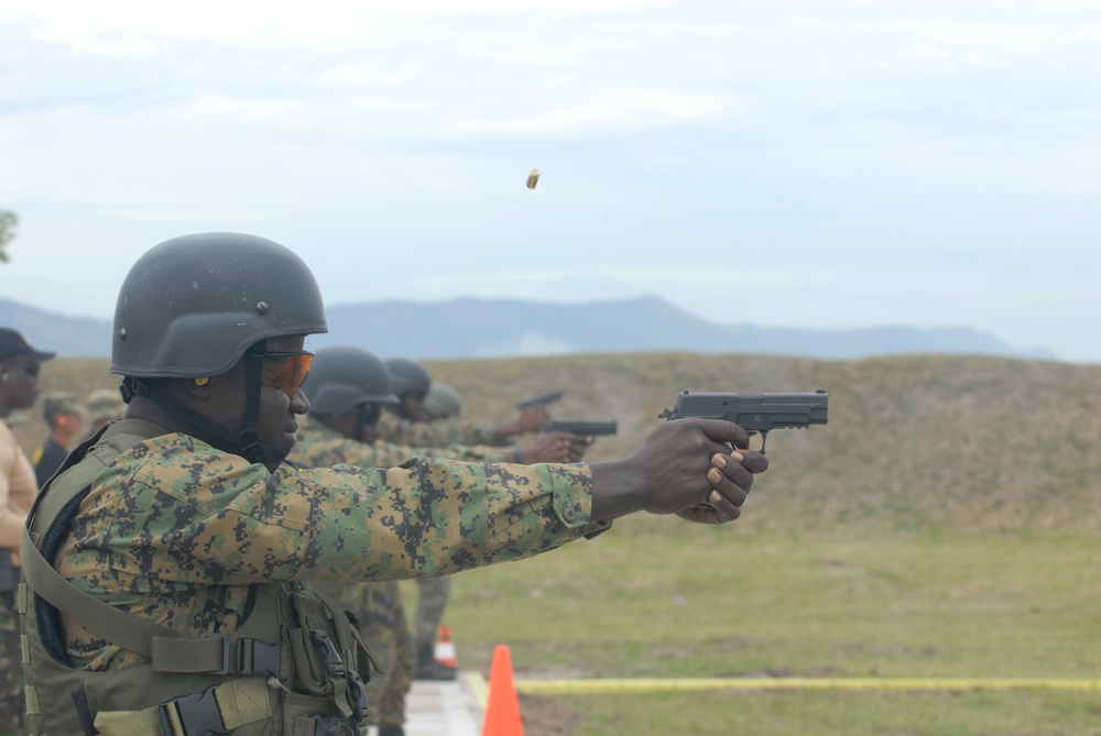 Fuerzas Comando 2012 weapons firing events