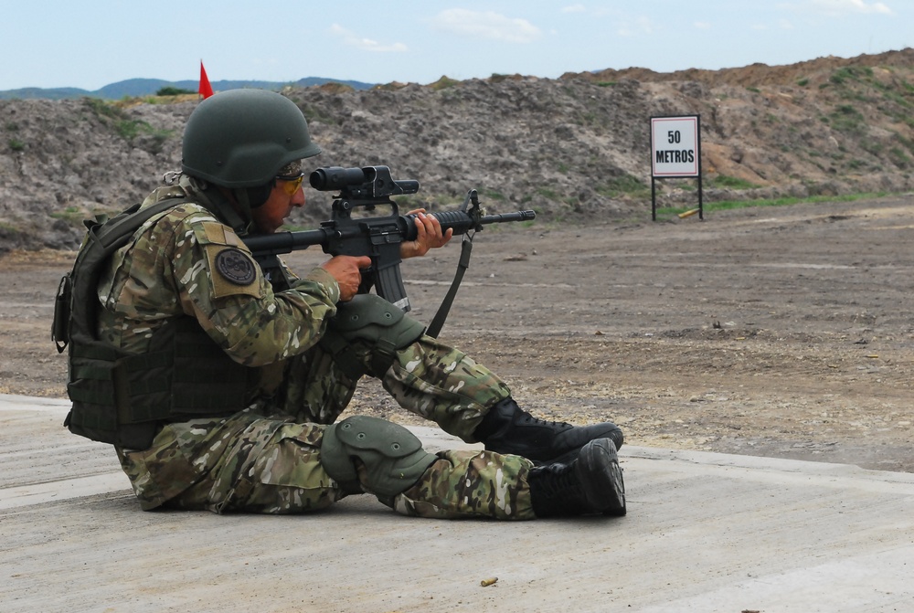 Fuerzas Comando 2012 weapons firing events