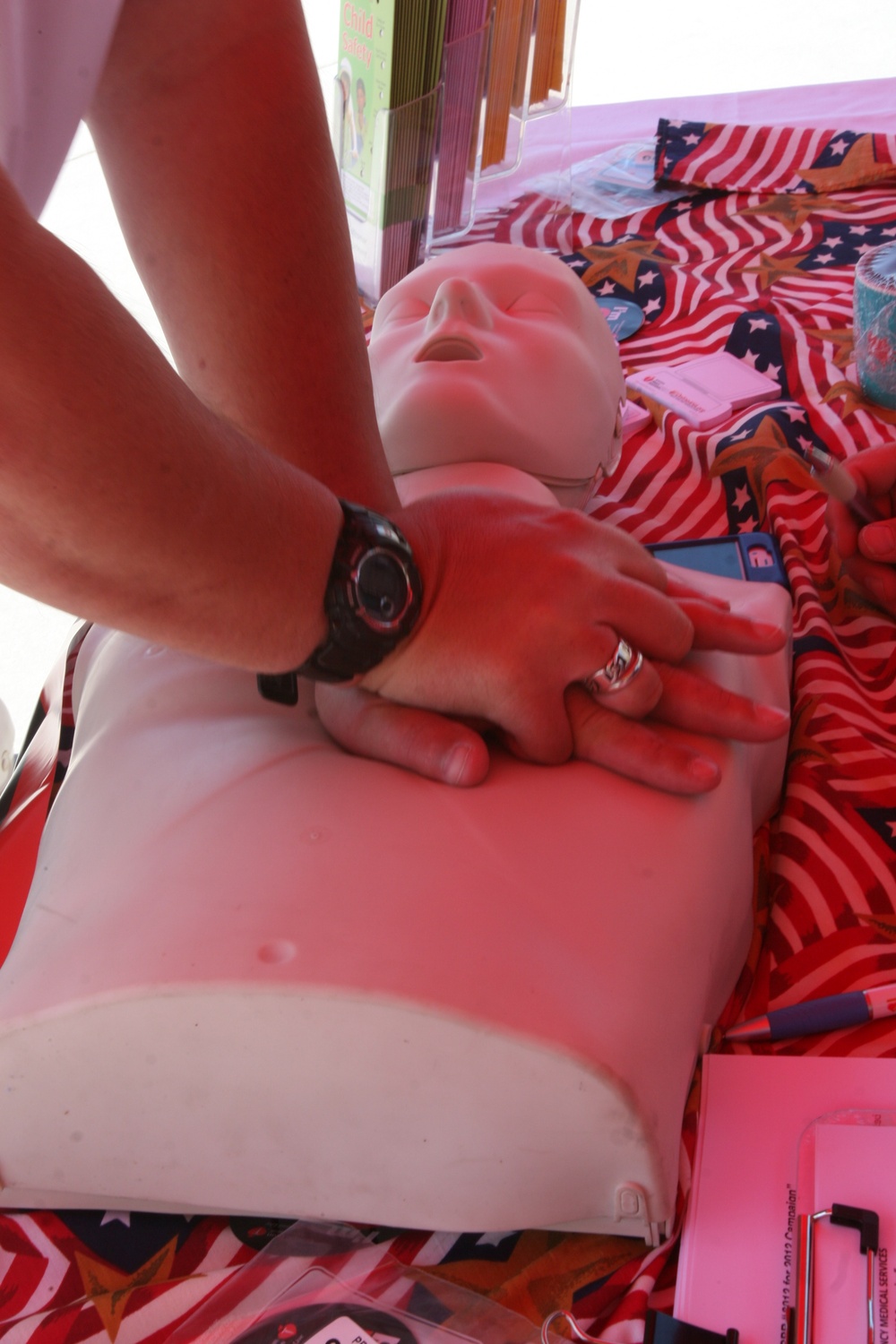 Stayin’ alive: Miramar Fire Department sidewalk CPR