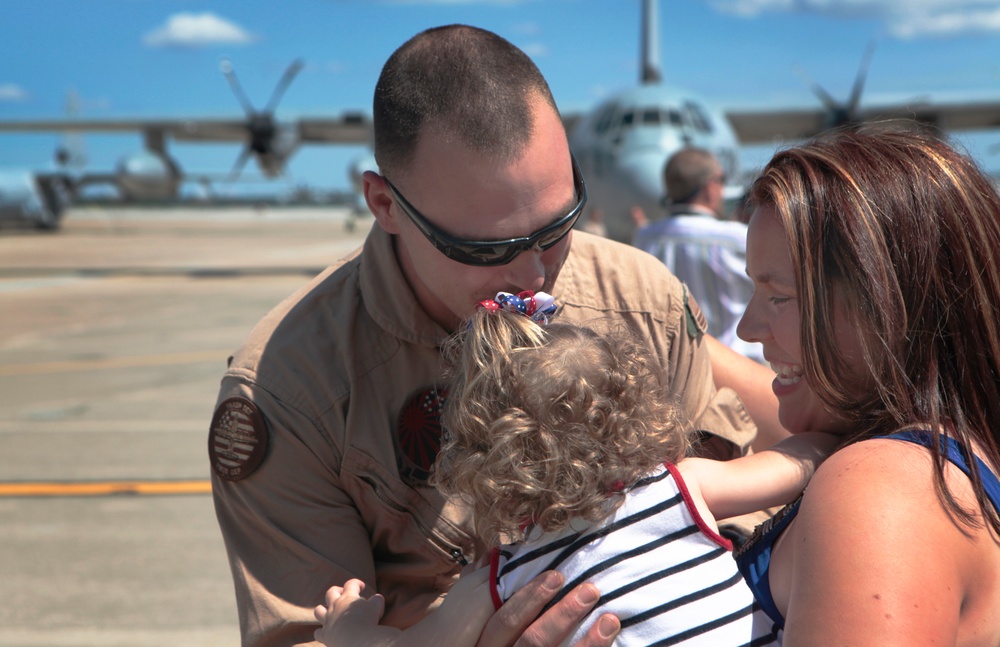 Cherry Point Marines return from 9-month deployment