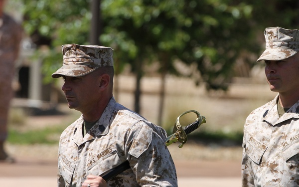 HQBN welcomes new enlisted leader back to “The Blue Diamond;” bids farewell to retiring Sgt. Maj.