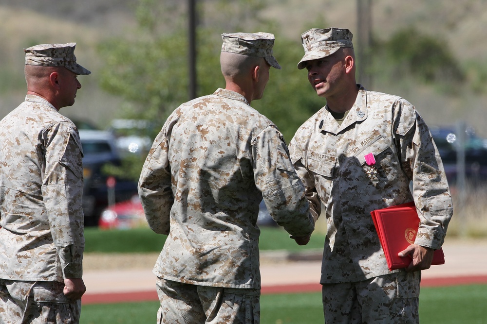 HQBN welcomes new enlisted leader back to “The Blue Diamond;” bids farewell to retiring Sgt. Maj.
