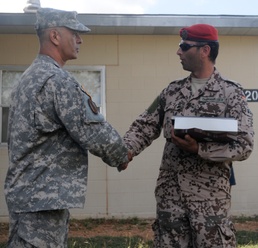 Texas soldiers earn German proficiency badge