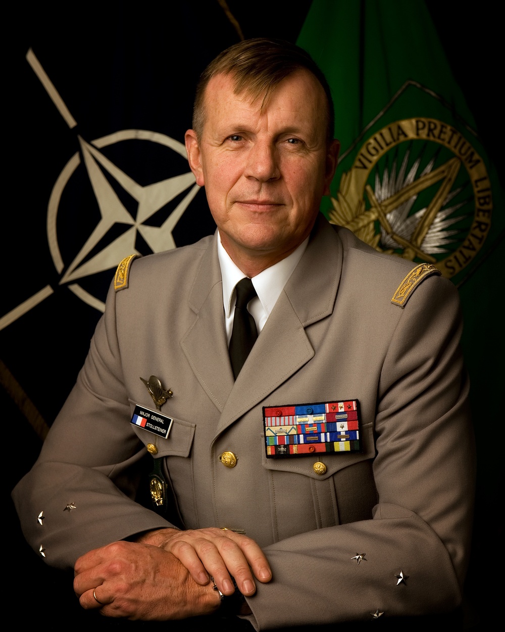 Official portrait, Maj. Gen. Stollsteiner