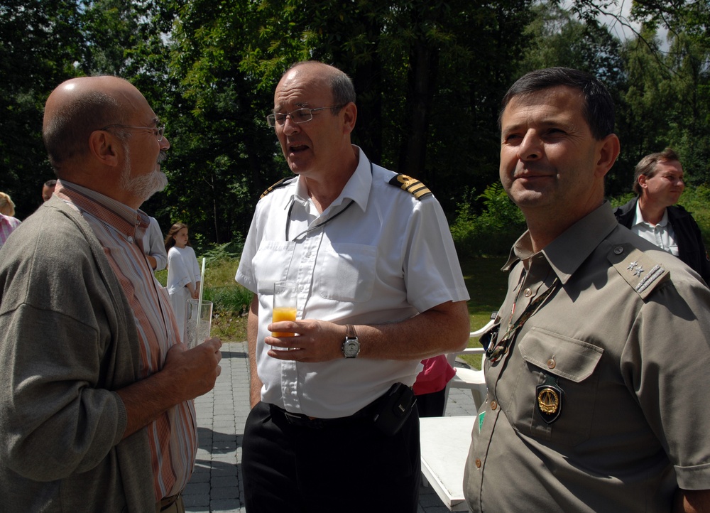 SHAPE Officer Association barbecue
