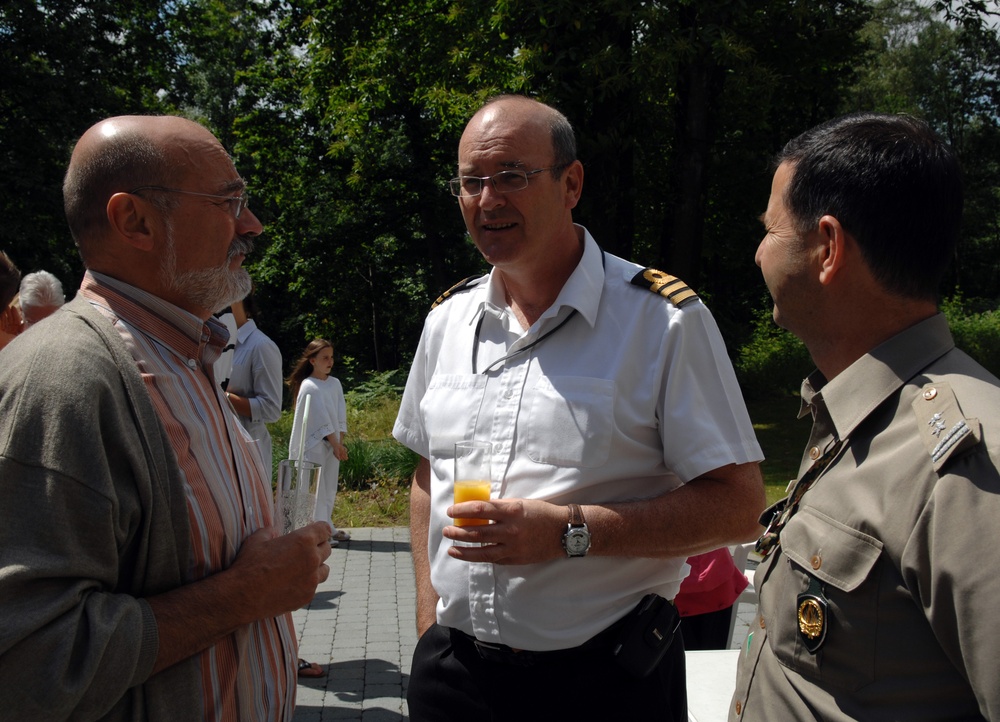 SHAPE Officer Association barbecue