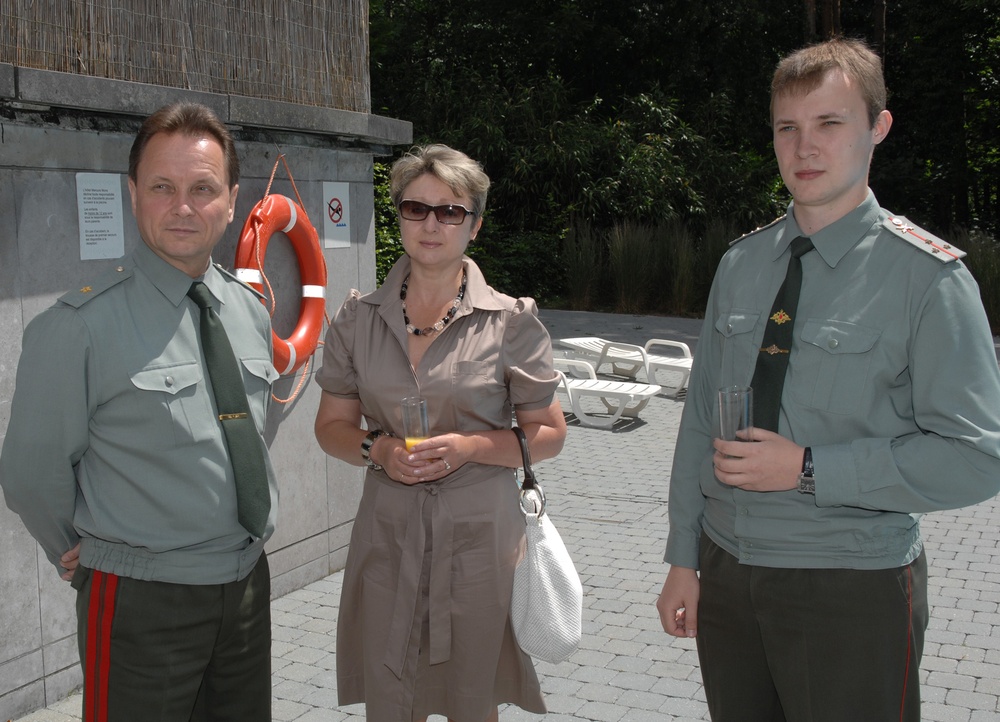 SHAPE Officer Association barbecue