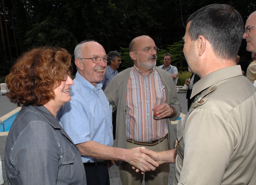 SHAPE Officer Association barbecue