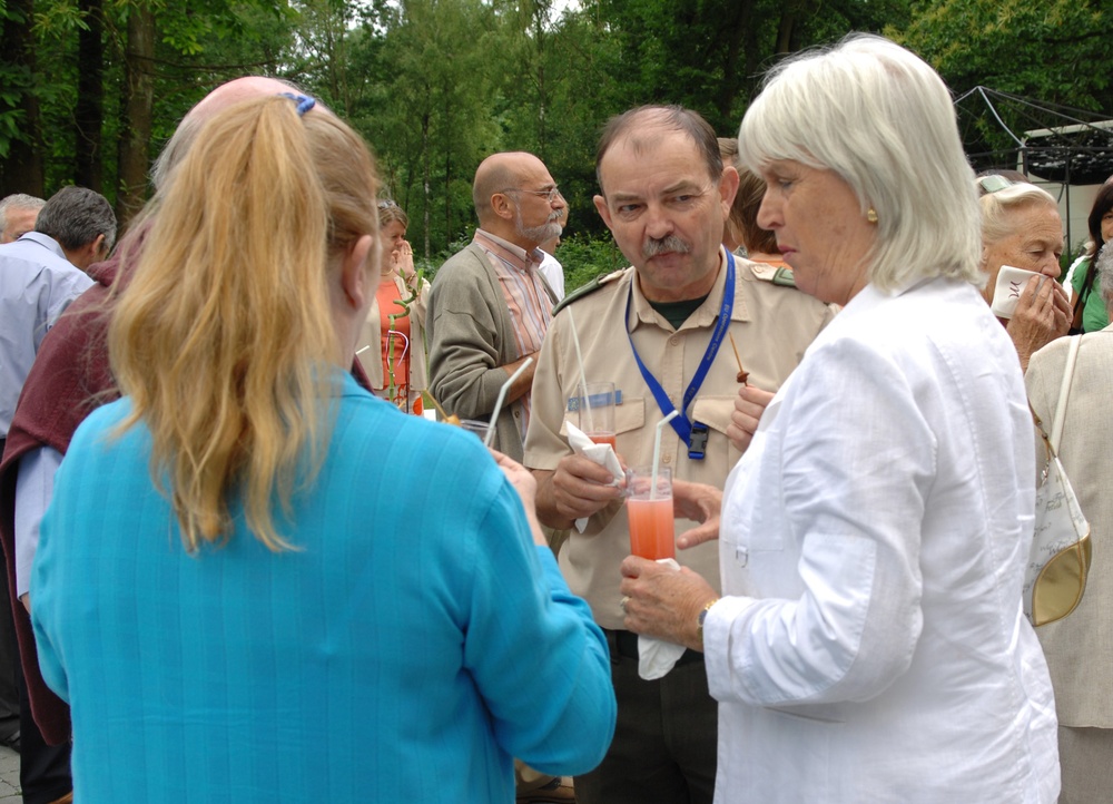 SHAPE Officer Association barbecue